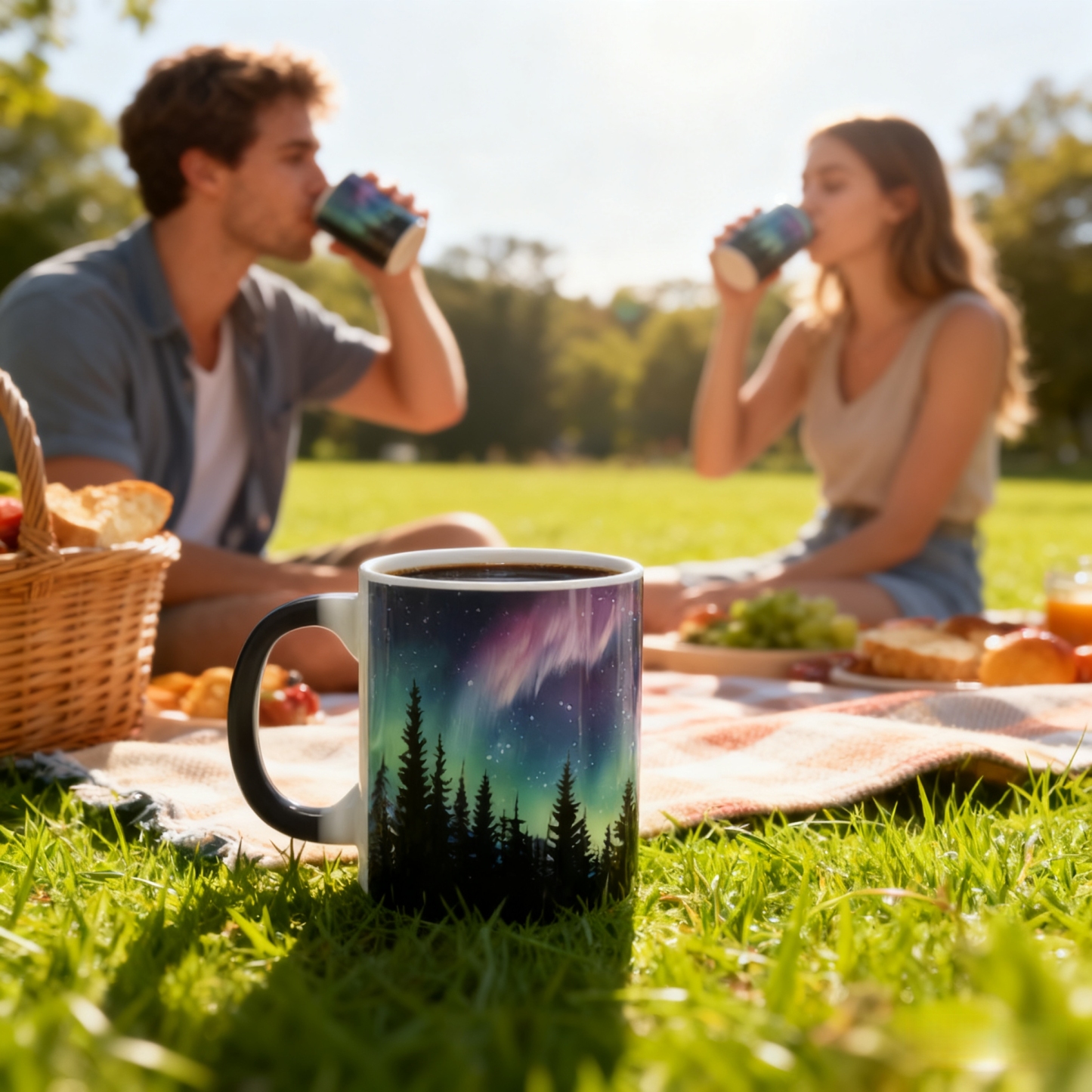 Northern Lights Color-Changing Mug