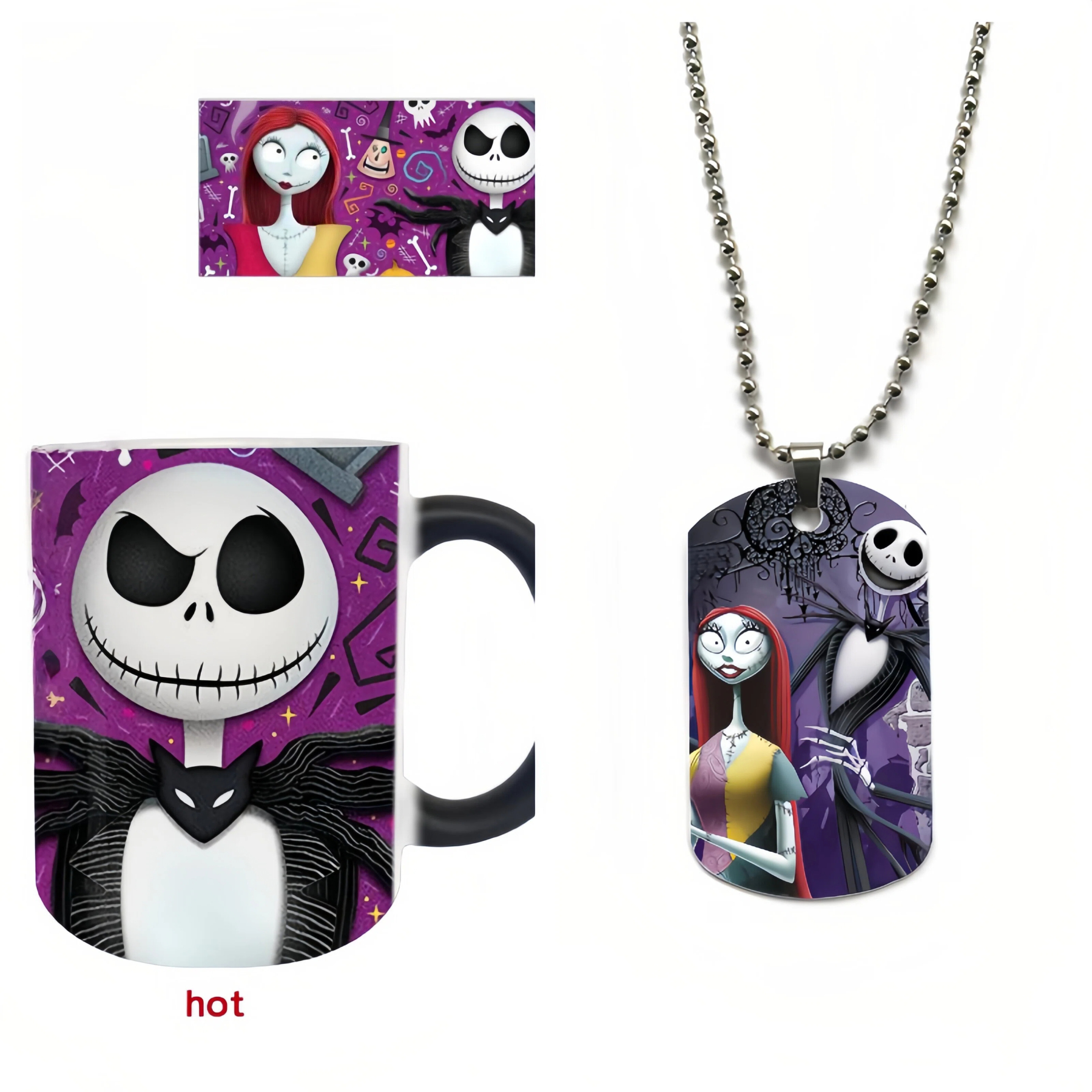 Jack and Sally Heat - Sensitive Gradient Mug