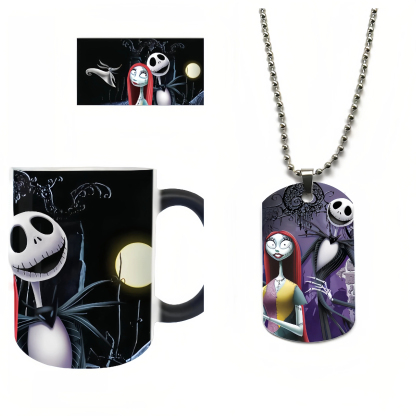 Jack and Sally Heat - Sensitive Gradient Mug