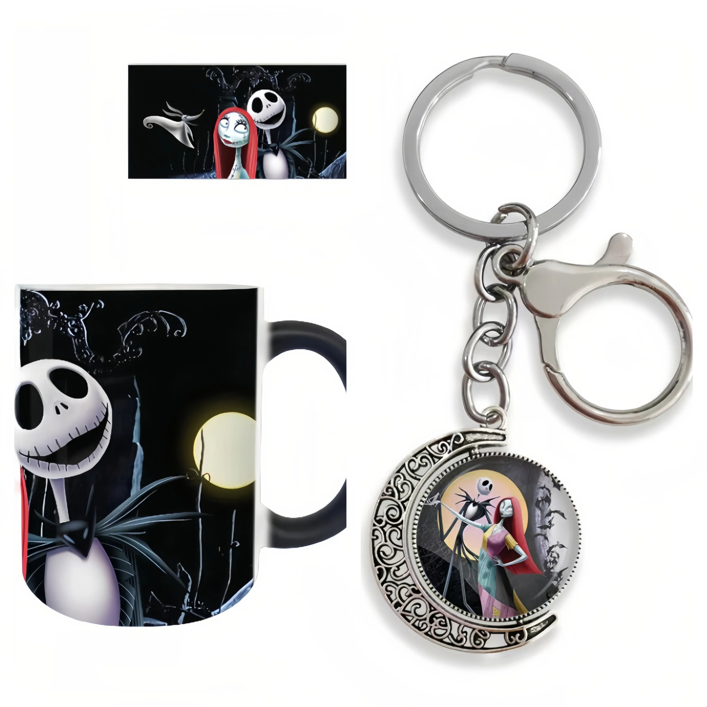 Jack and Sally Heat - Sensitive Gradient Mug