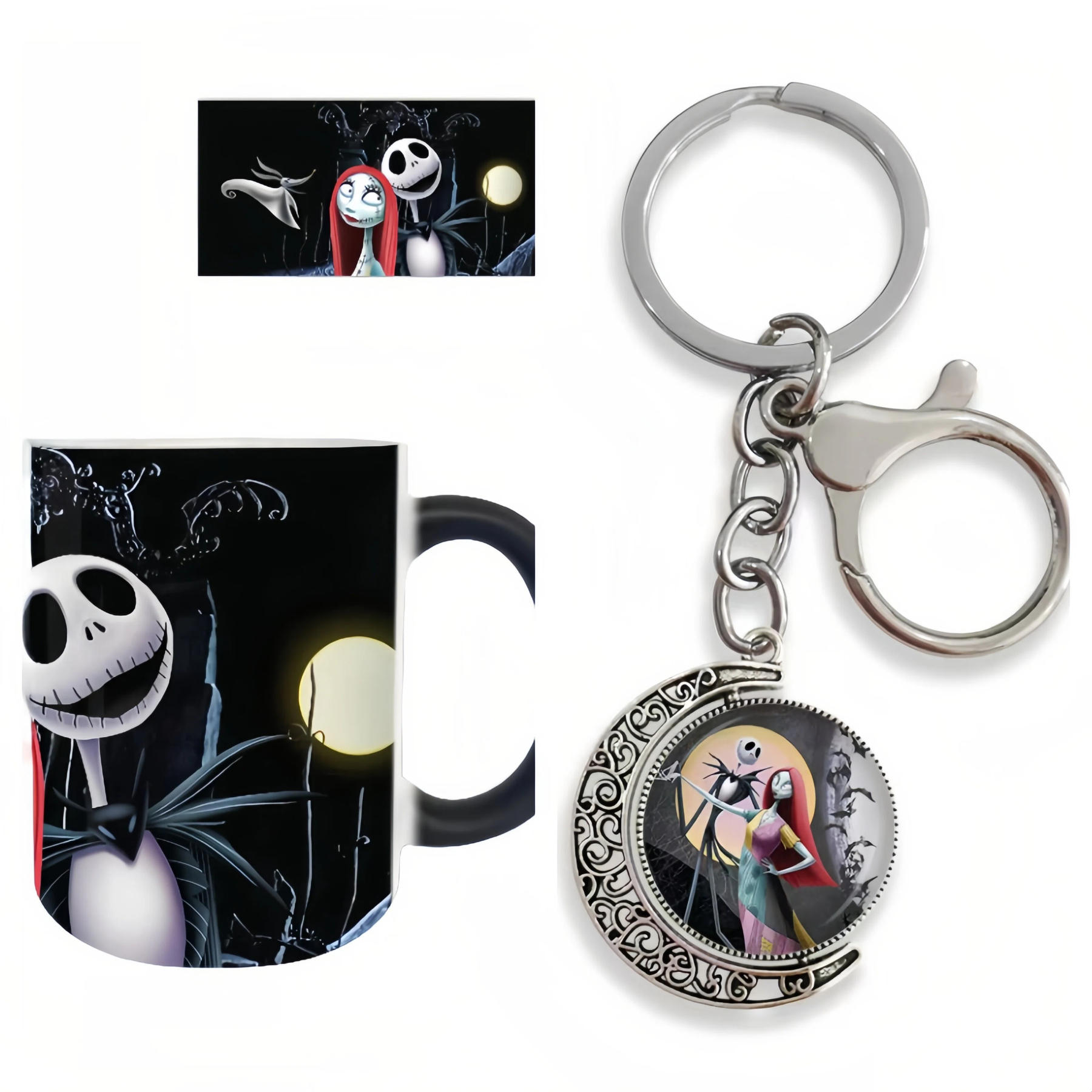 Jack and Sally Heat - Sensitive Gradient Mug