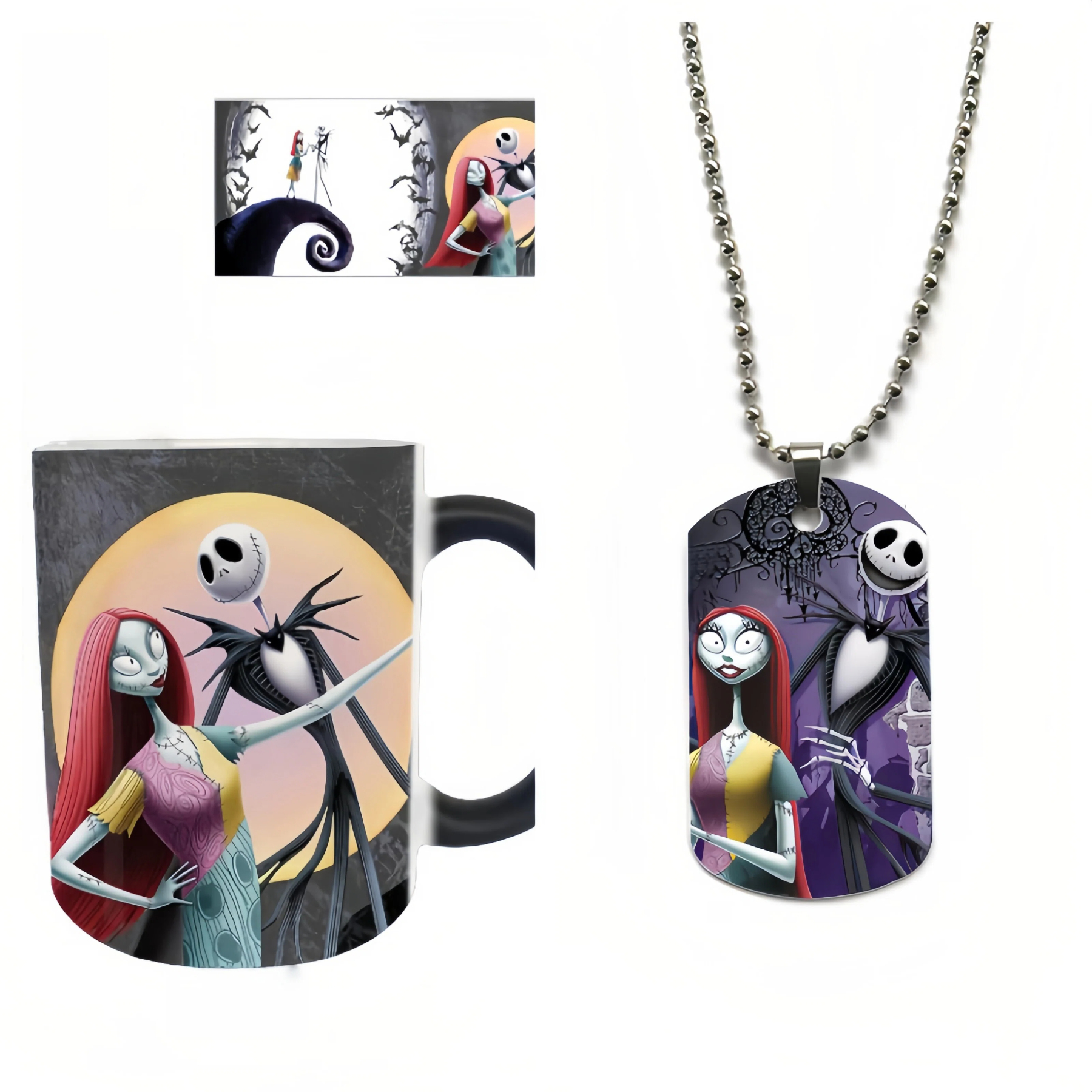 Jack and Sally Heat - Sensitive Gradient Mug