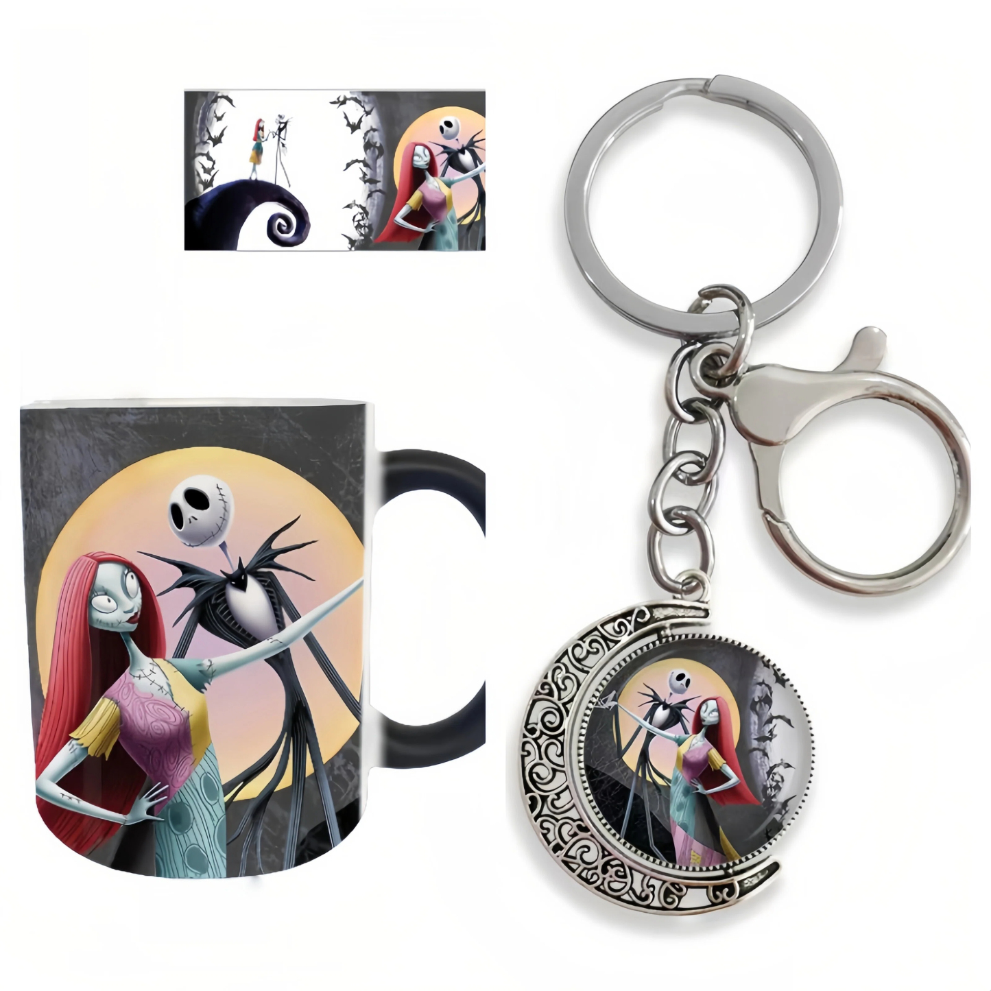 Jack and Sally Heat - Sensitive Gradient Mug