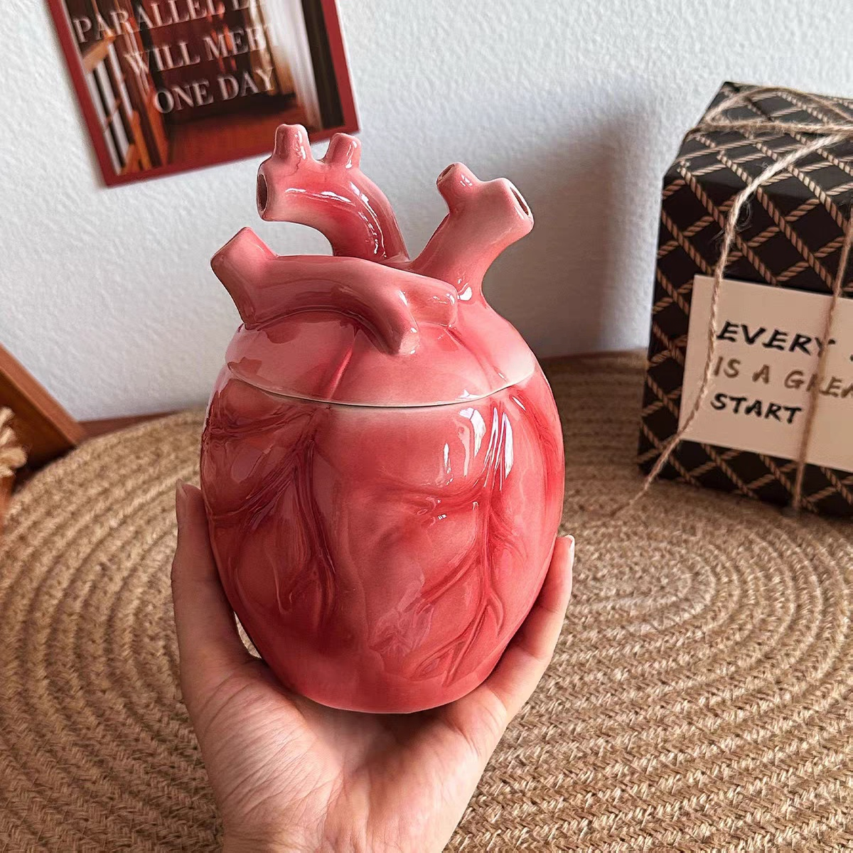  Anatomical Heart Ceramic Mug