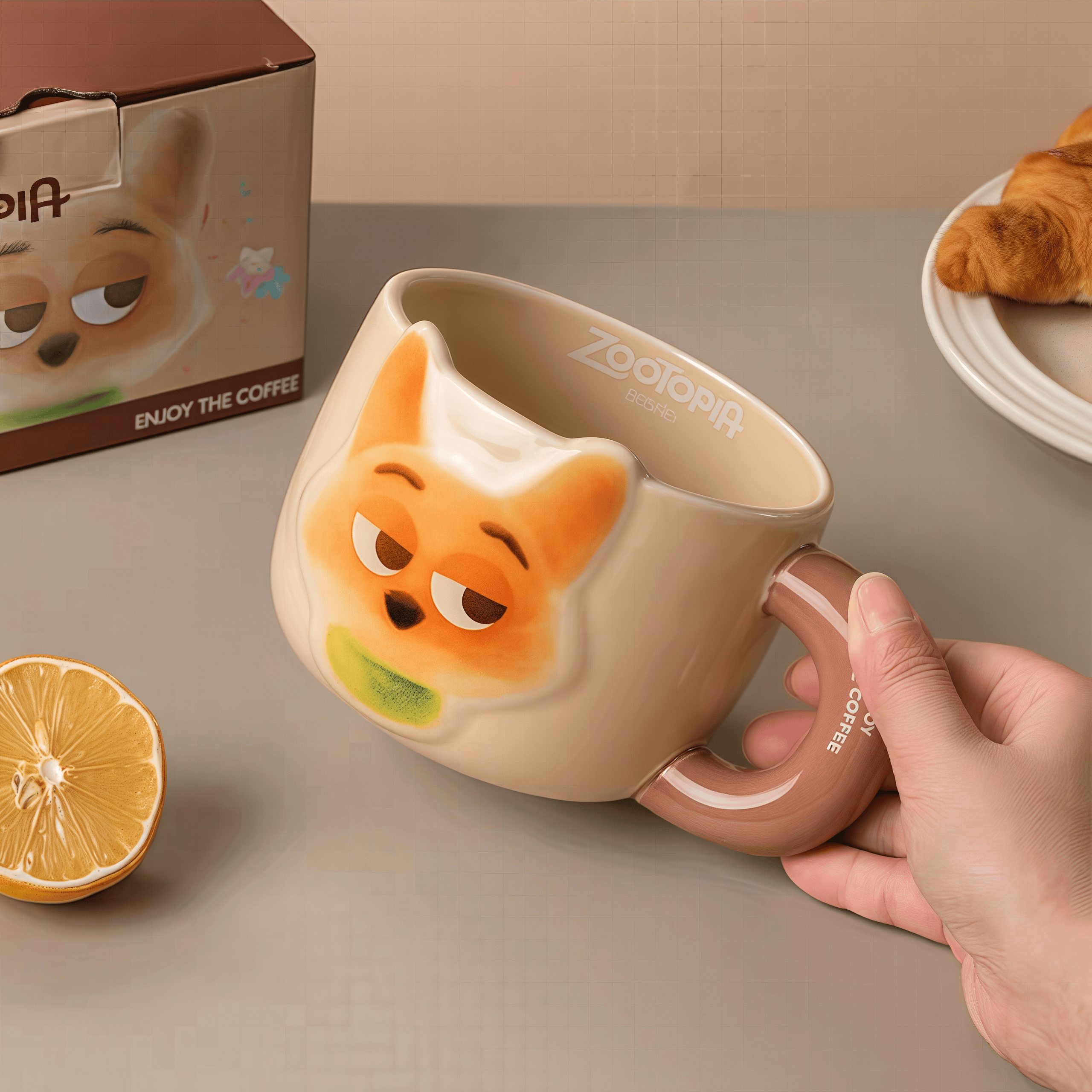 Zootopia Nick & Judy Couple Mugs 