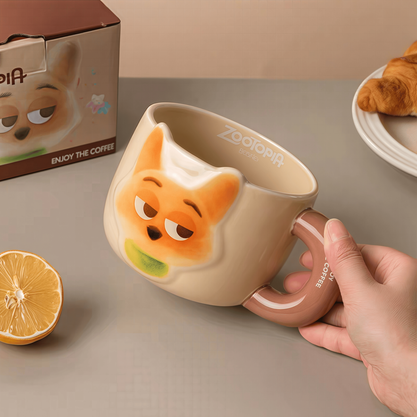 Zootopia Nick & Judy Couple Mugs 