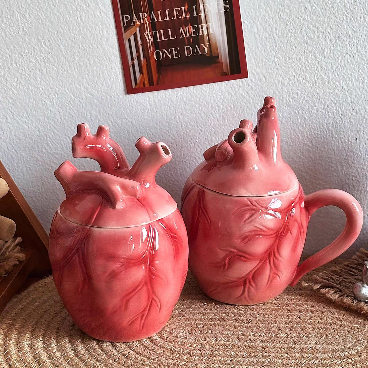  Anatomical Heart Ceramic Mug