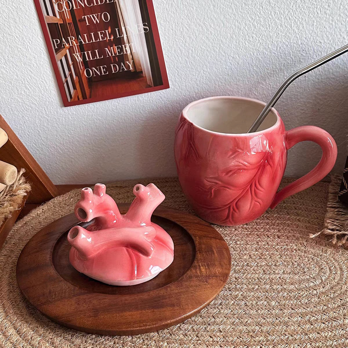  Anatomical Heart Ceramic Mug