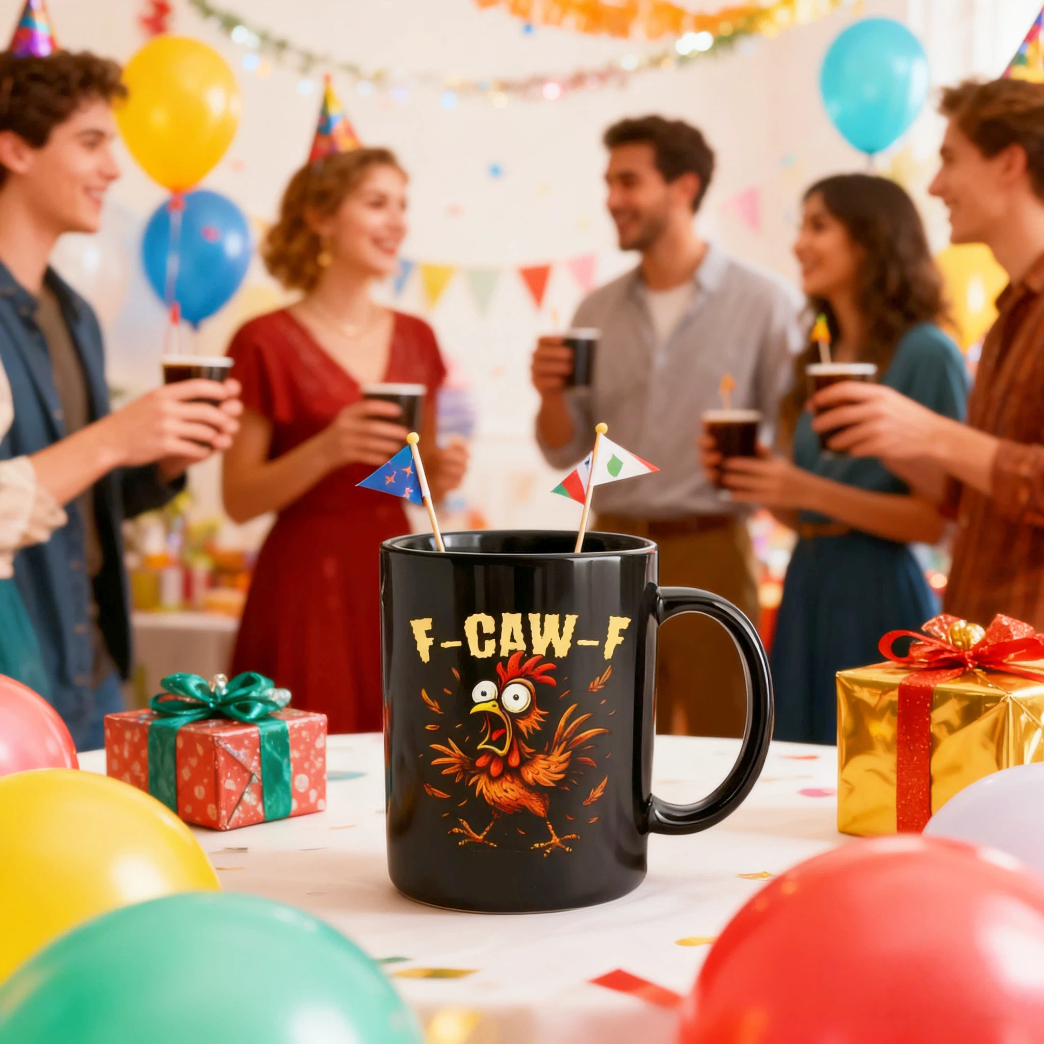 Chicken Mug，F-CAW-F