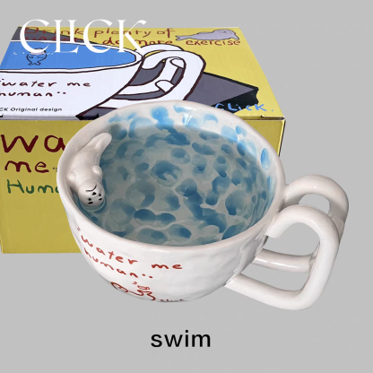 The Seal Swimming in the Pool Mug
