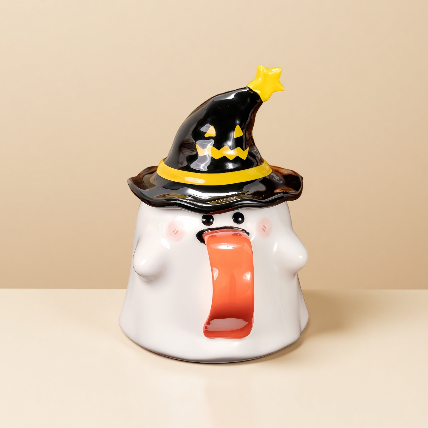 Christmas Ghost Ceramic Mug