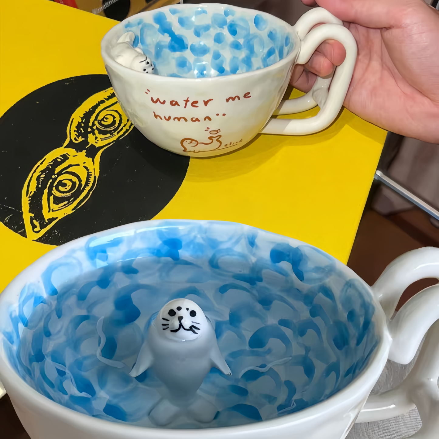The Seal Swimming in the Pool Mug
