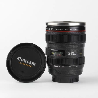 Camera Lens Mug - Brew & Shoot Your Moments