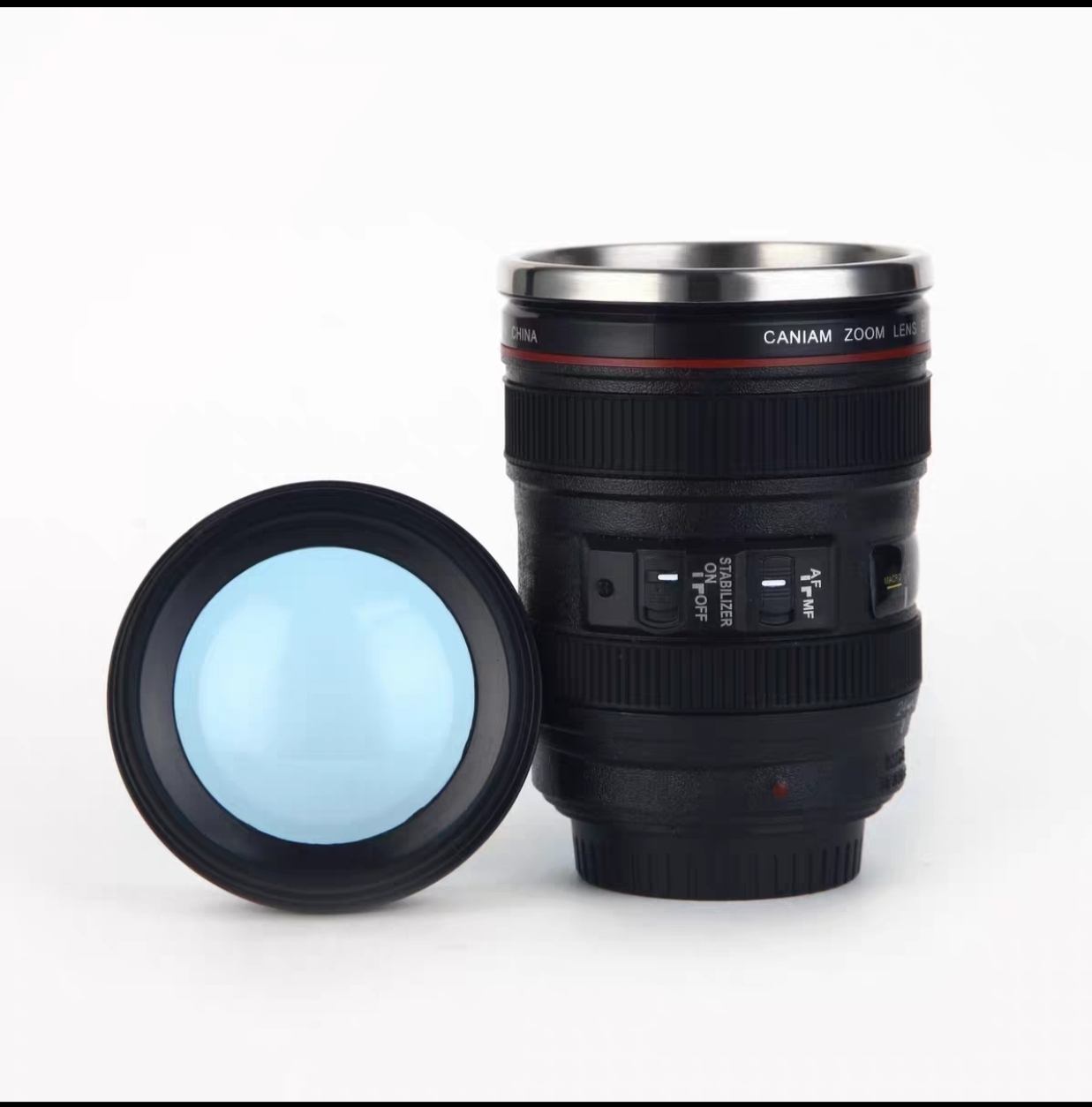 Camera Lens Mug - Brew & Shoot Your Moments
