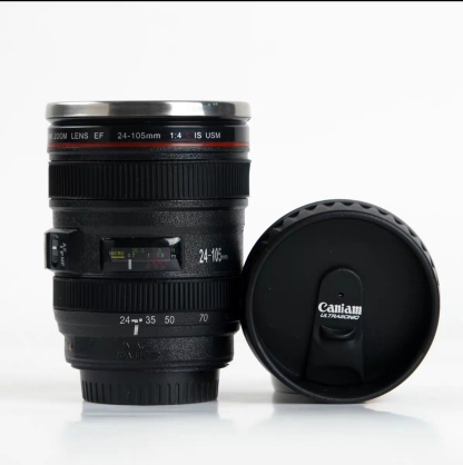 Camera Lens Mug - Brew & Shoot Your Moments