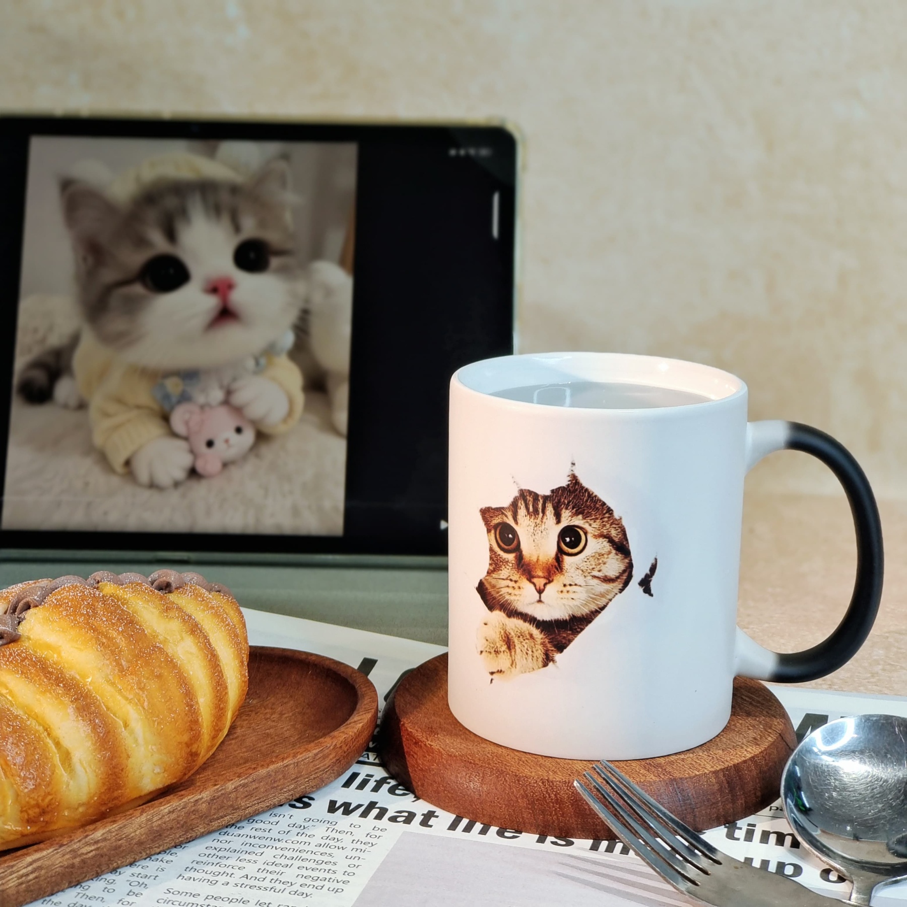 Magical Cat Heat - Changing Mug