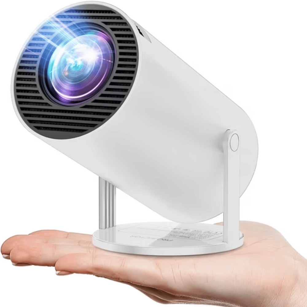 Mini Smart Projector – Full HD 1080P with 4K Support