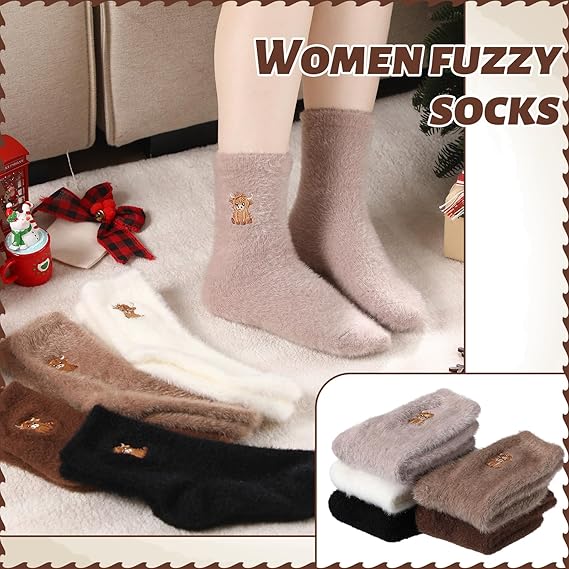 Thermal Insulation Cow Socks