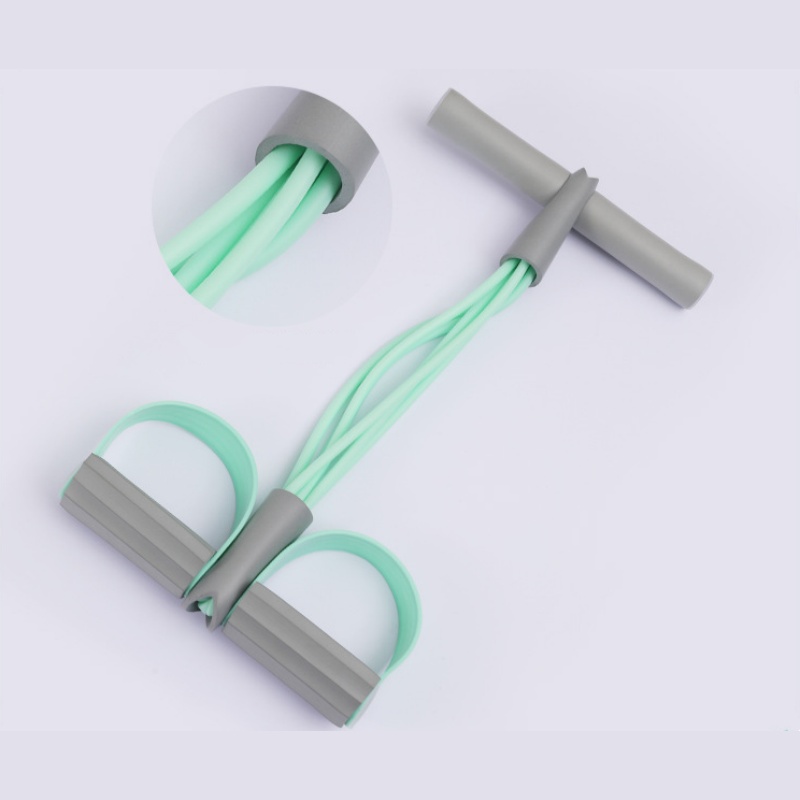 Abdominal Pull Cord Trainer with Foot Pedals