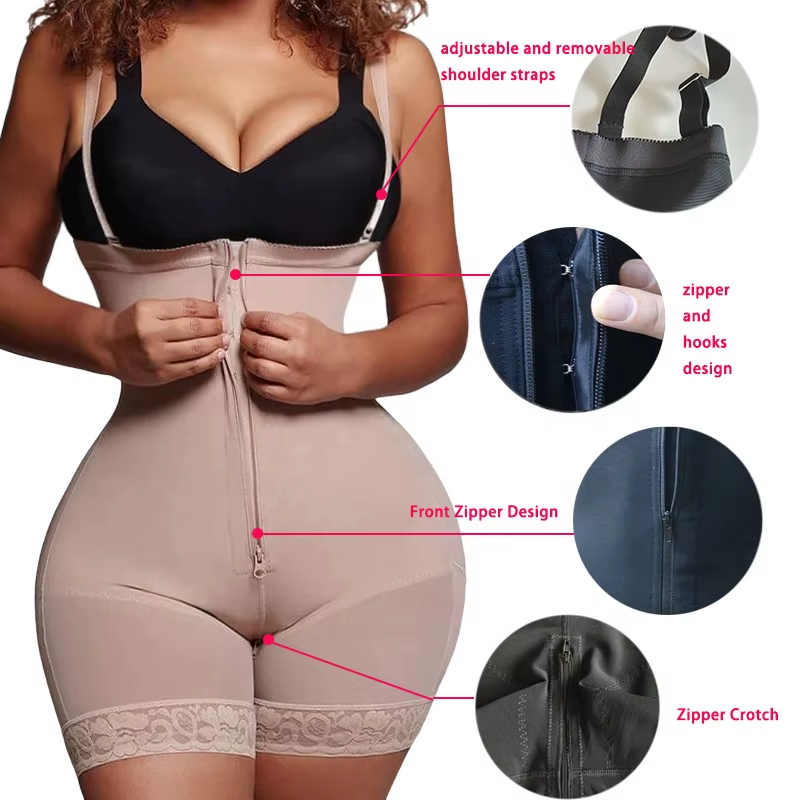 Plus Size Tummy Control Bodysuit