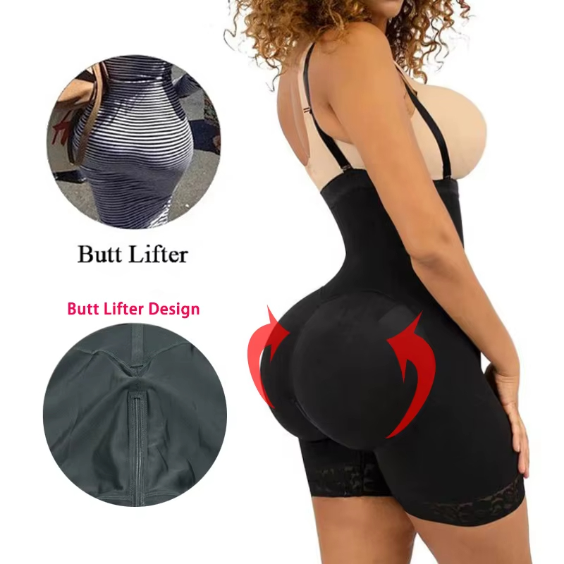 Plus Size Tummy Control Bodysuit