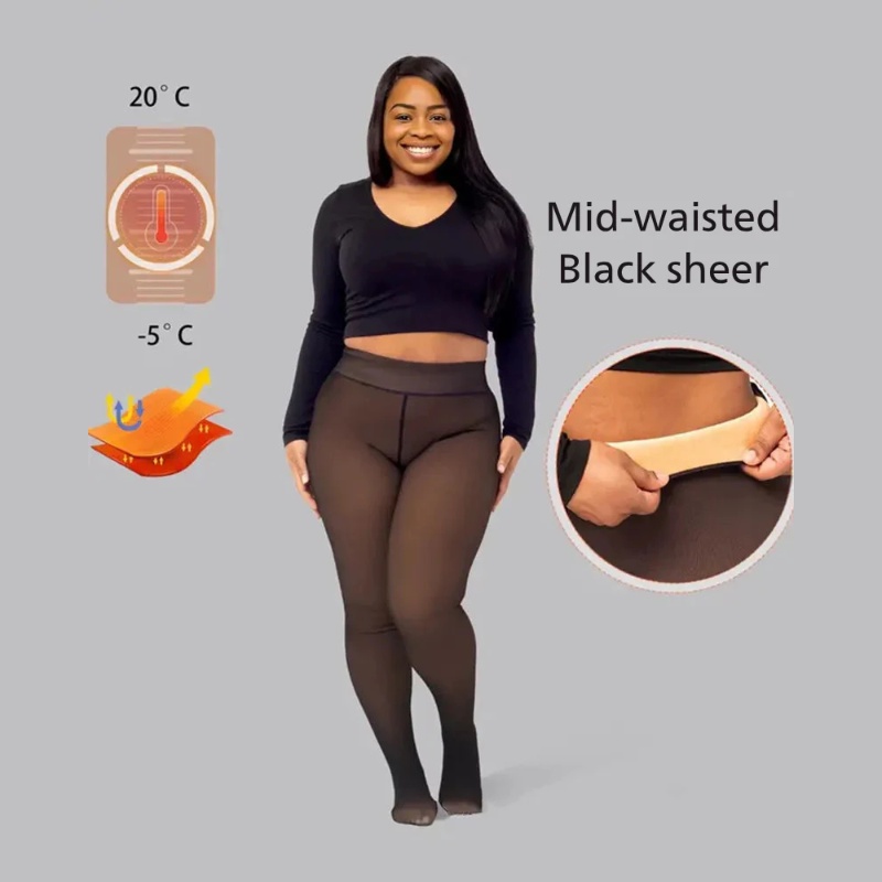 Viral One-Seam Shaping Fleece High Waist Leggings