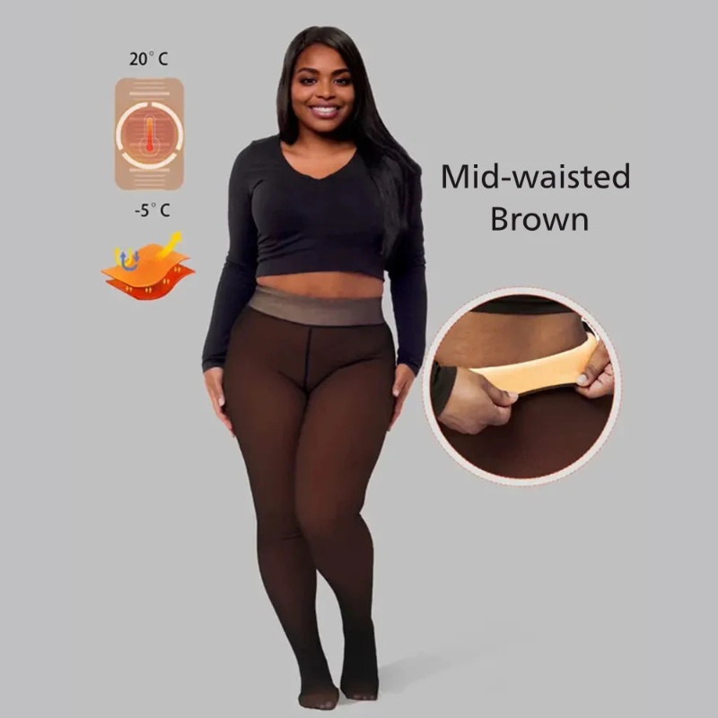 Viral One-Seam Shaping Fleece High Waist Leggings