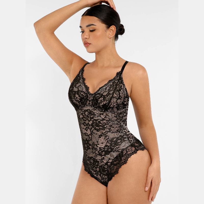FeelinGirl Lace Bodysuit for Women