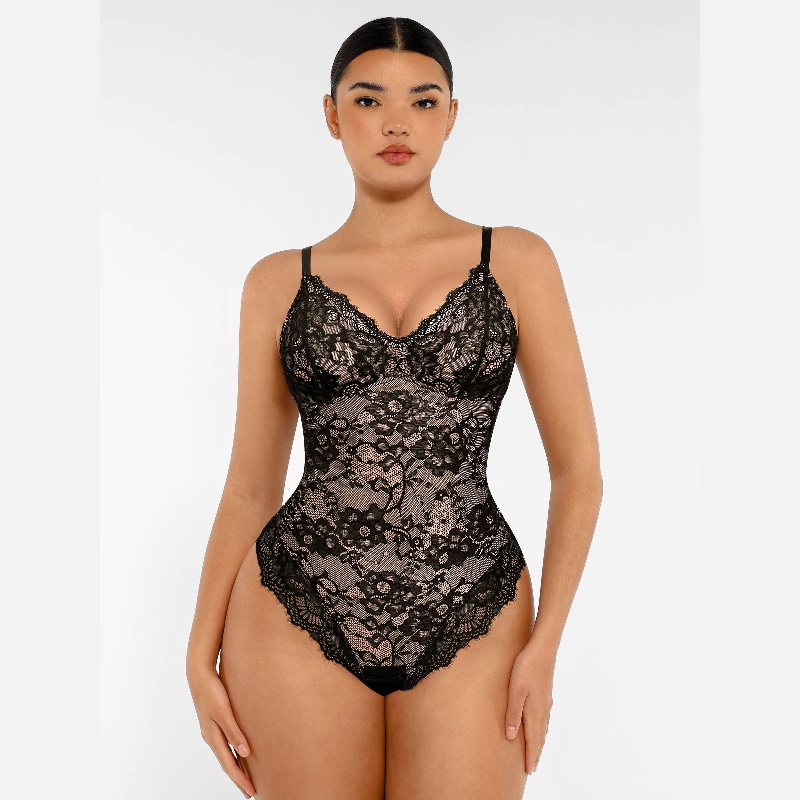 FeelinGirl Lace Bodysuit for Women