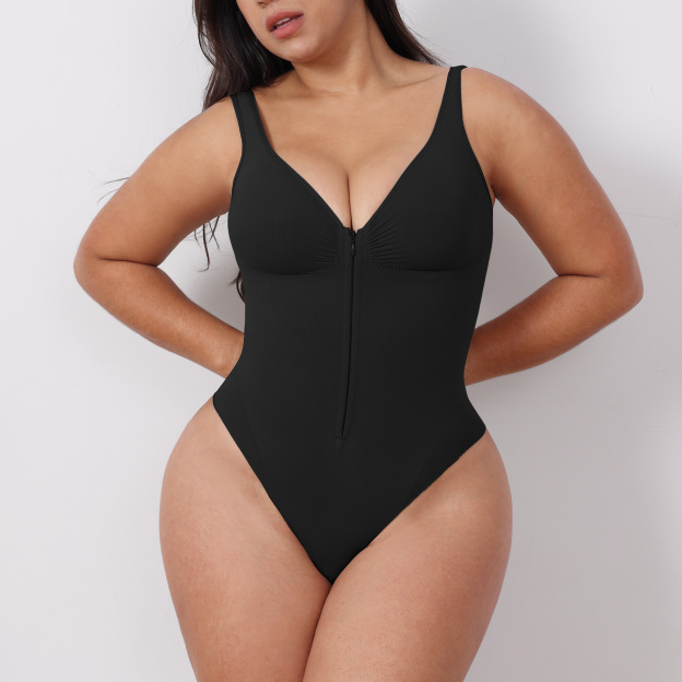 Seamless Body Shaper Tummy Control Camisole Bodysuit