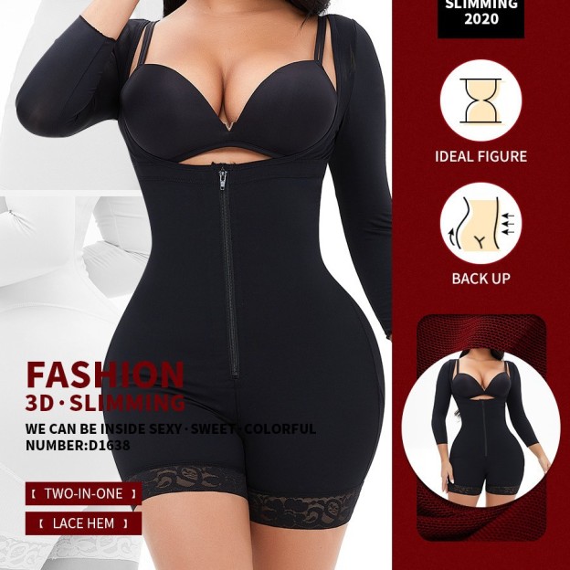 Adjustable Strap Waist Slimming Bodysuit