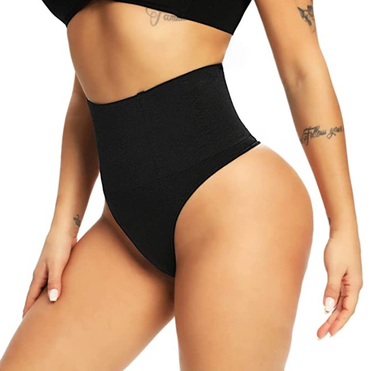 Seamless High-Waist Shaping Thong