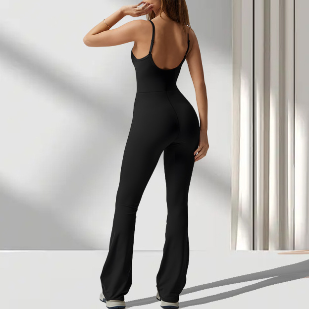 Sleeveless Yoga Jumpsuit