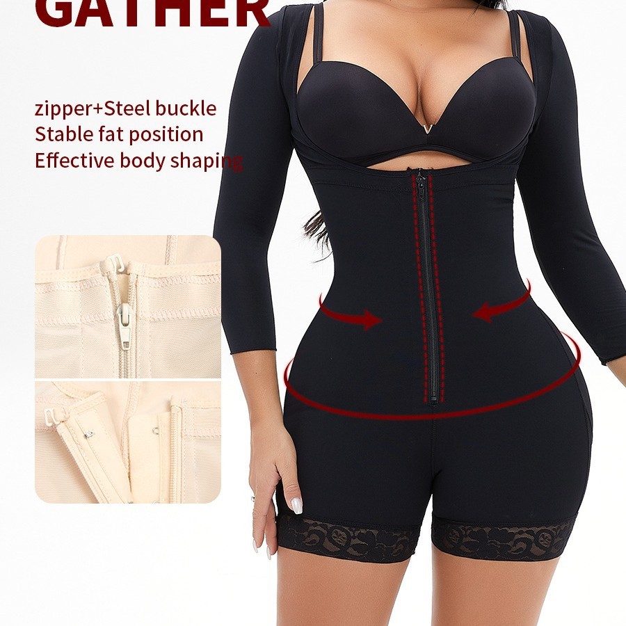 Adjustable Strap Waist Slimming Bodysuit