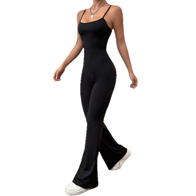 Sleeveless Yoga Jumpsuit