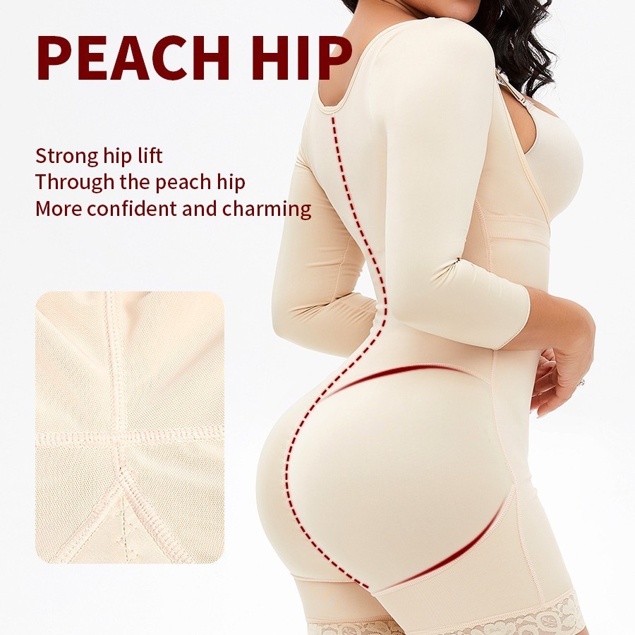Adjustable Strap Waist Slimming Bodysuit