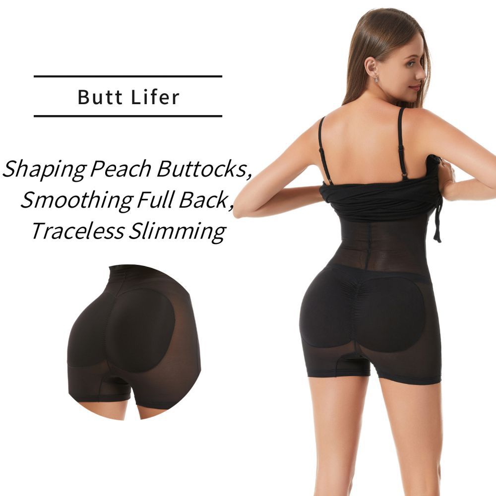 ribbed body-shaping dress with built-in shapewear