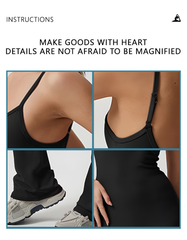 Sleeveless Yoga Jumpsuit