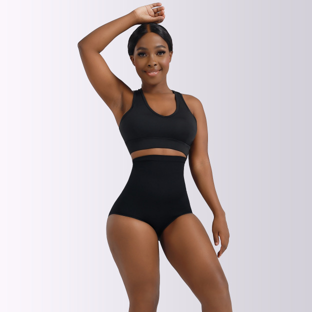 High-Waist Tummy Control Body Shaper Shorts