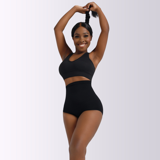 High-Waist Tummy Control Body Shaper Shorts