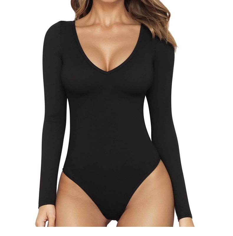 Autumn Winter Long Sleeve One-Piece Yoga Jumpsuit for Women