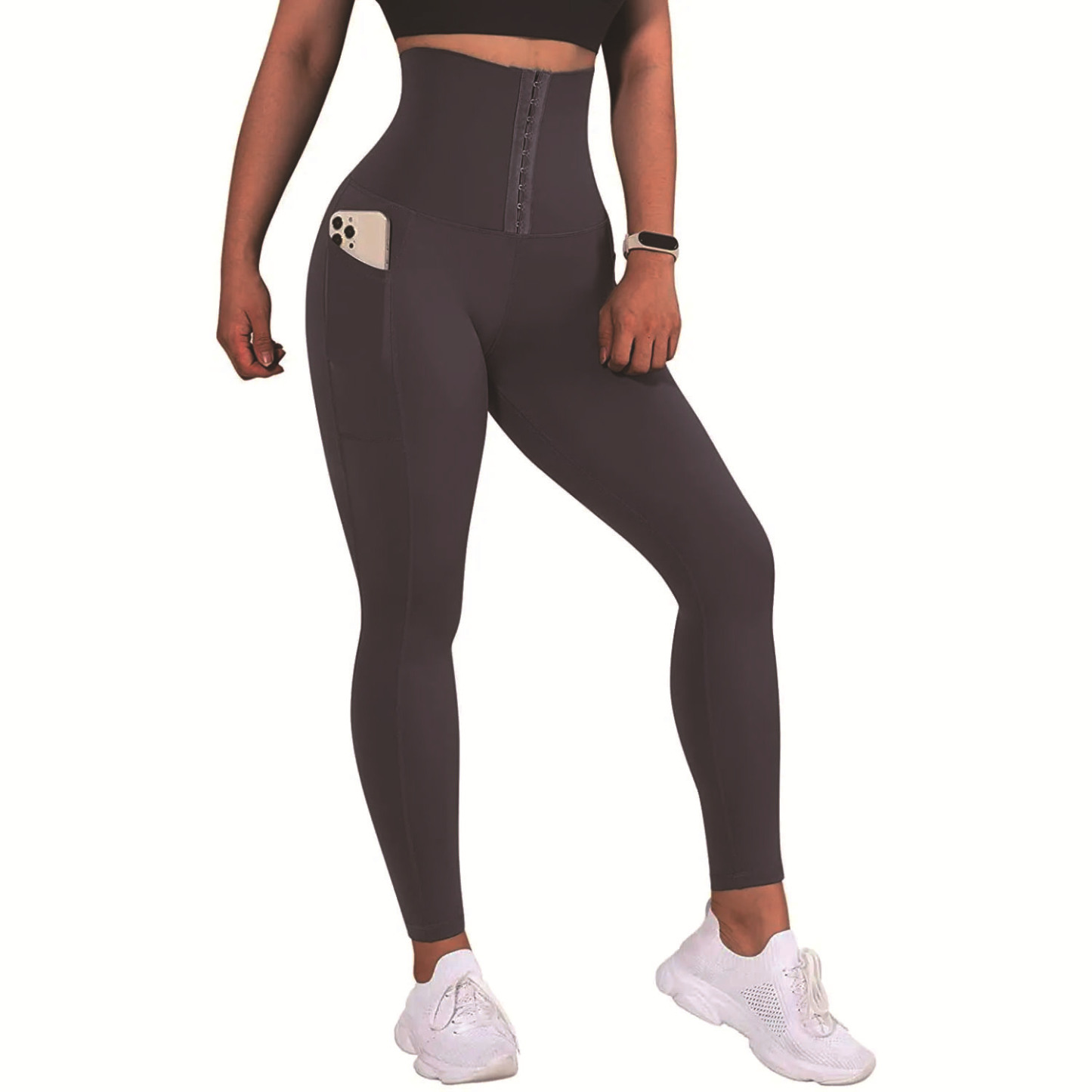 High-Waist Slimming Sculpt Leggings with Tummy Control