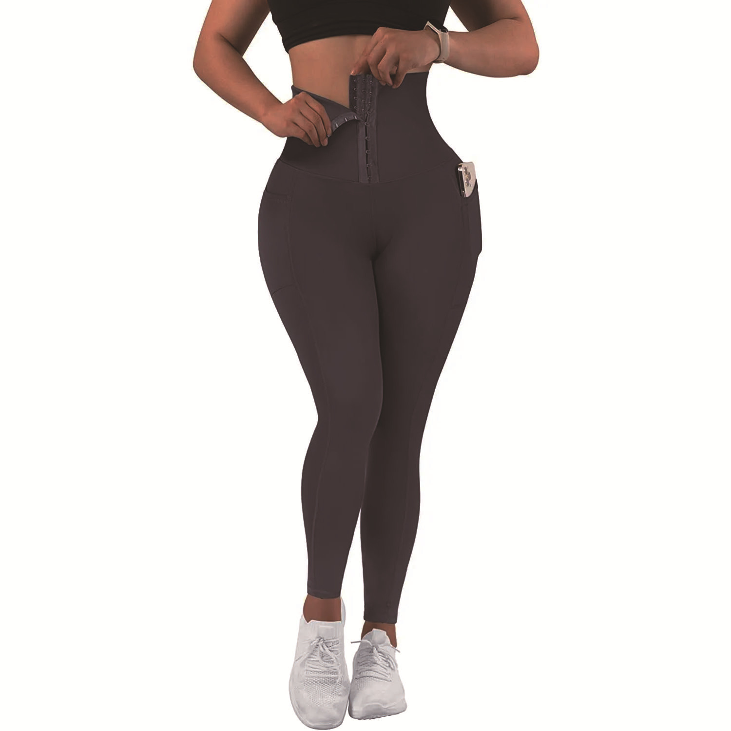 High-Waist Slimming Sculpt Leggings with Tummy Control