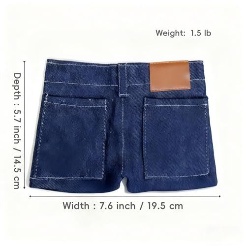 Mini Denim Jeans Wallet – Creative Pocket-Style Coin Purse