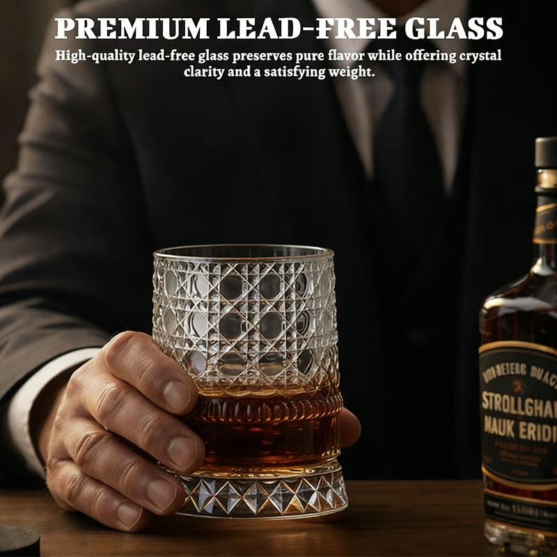 🍻The Zenith 360° Kinetic Crystal Whiskey Tumbler