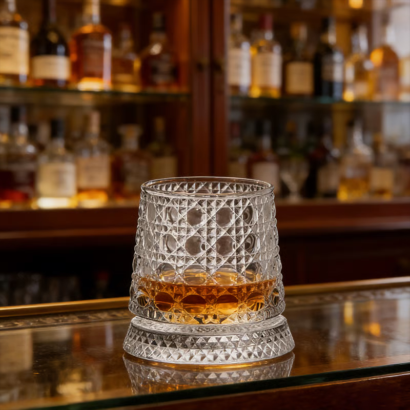 🍻The Zenith 360° Kinetic Crystal Whiskey Tumbler