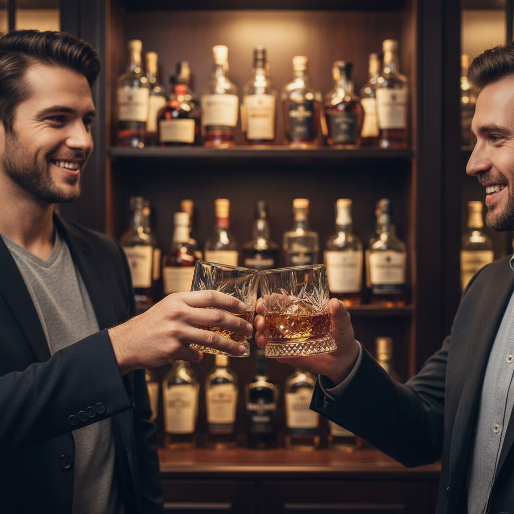 🍻The Zenith 360° Kinetic Crystal Whiskey Tumbler