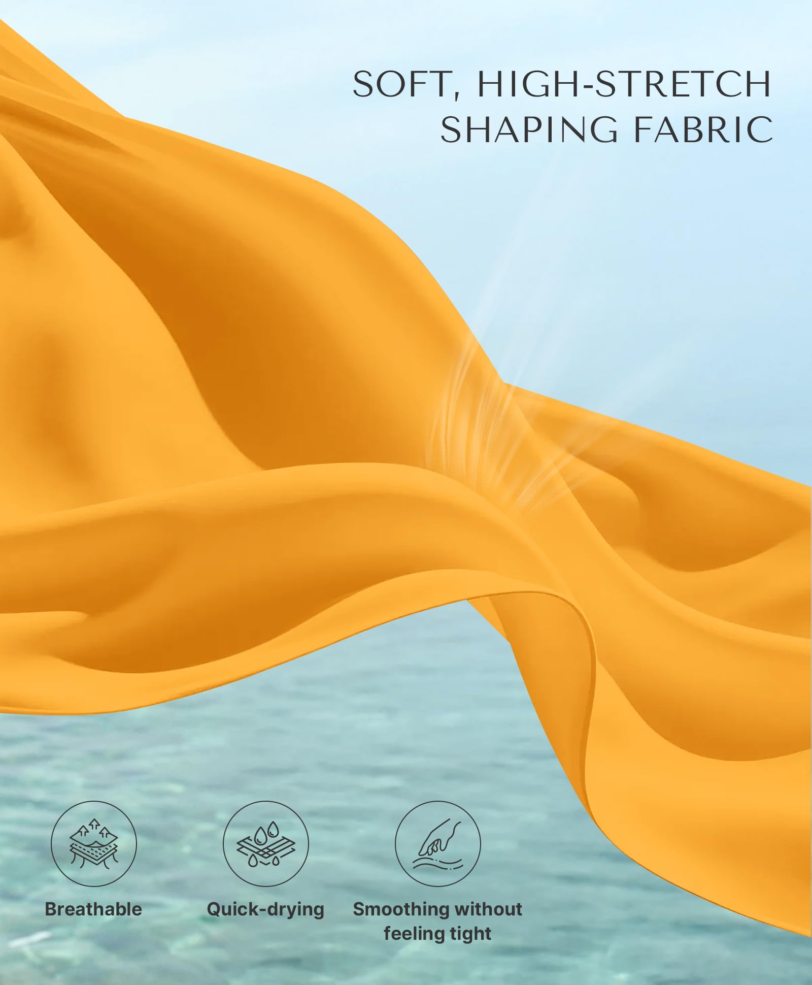 Women’s Tummy Control One-Piece Swimsuit