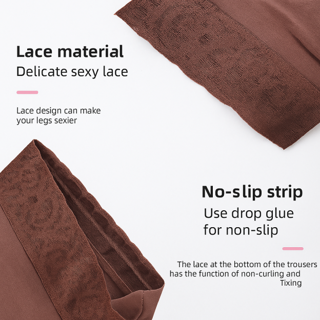 Lace Zipper High-Waist Butt Lifting Shapewear Pants