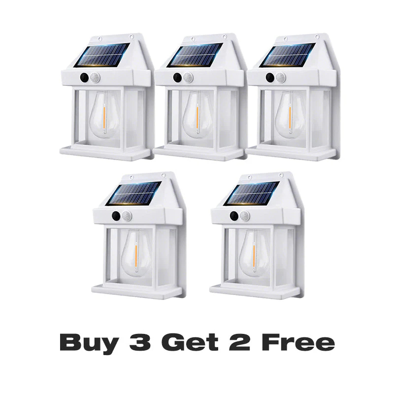 💡 SOLAR WALL LIGHT - Motion Sensor & Weatherproof 🌟🛒
